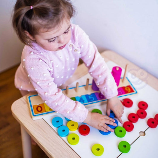 Houten Sorteerder Kleuren Leren Tellen Onderwijsgericht by Woopie Let's Go Green