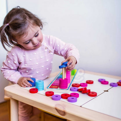 Houten Sorteerder Kleuren Leren Tellen Onderwijsgericht by Woopie Let's Go Green