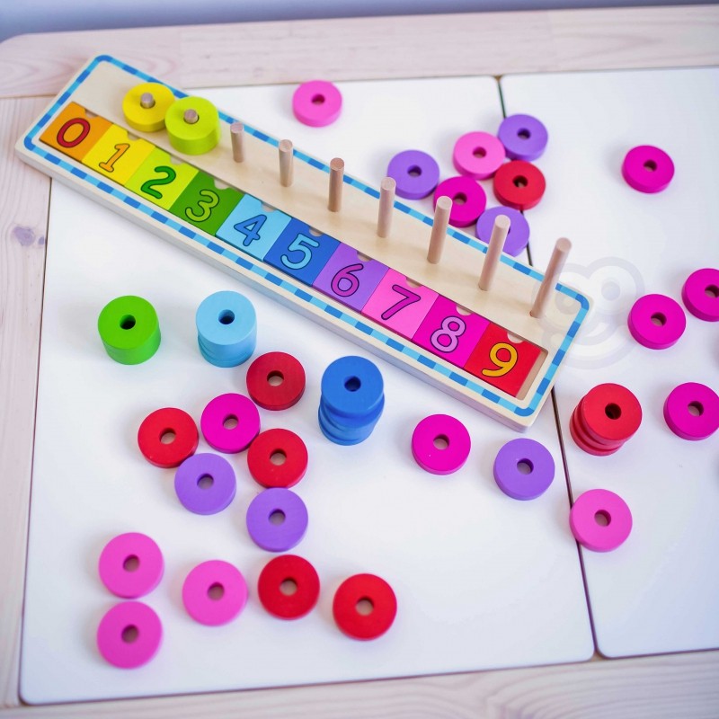 Houten Sorteerder Kleuren Leren Tellen Onderwijsgericht by Woopie Let's Go Green