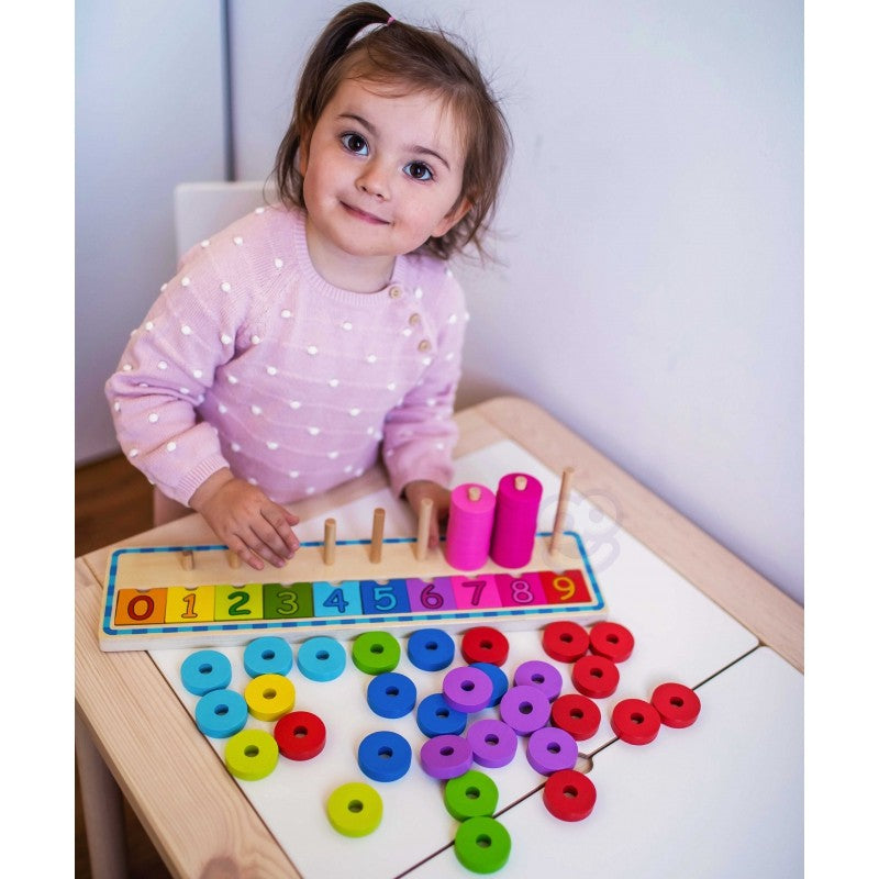 Houten Sorteerder Kleuren Leren Tellen Onderwijsgericht by Woopie Let's Go Green