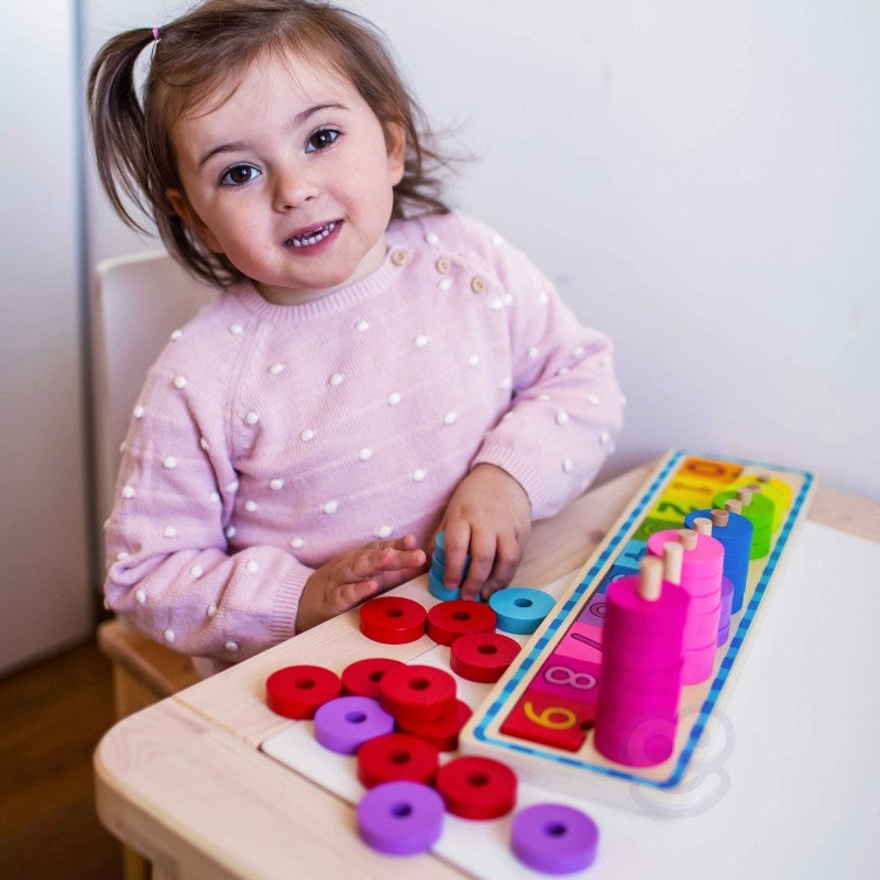 Houten Sorteerder Kleuren Leren Tellen Onderwijsgericht by Woopie Let's Go Green