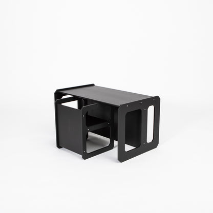 Montessori Afleertafel Stoelset Veilig Minimalistisch by Montessori House Bed