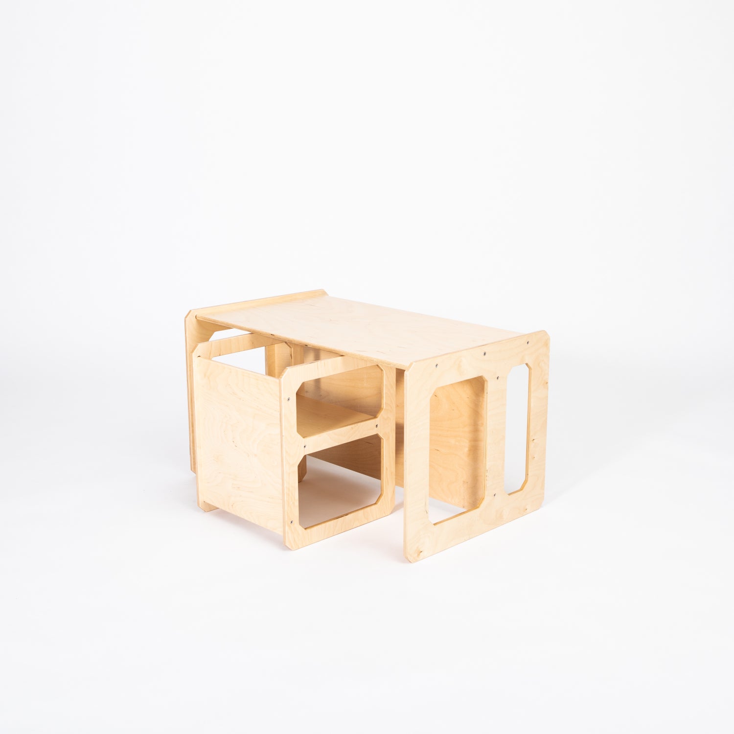 Montessori Afleertafel Stoelset Veilig Minimalistisch by Montessori House Bed